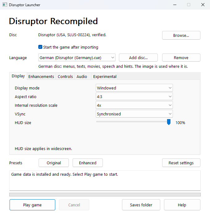 Disruptor Launcher