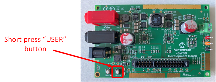 EPC9531 Test Fixture Connections - Top View