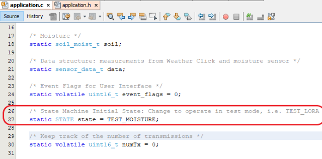 State Test Moisture