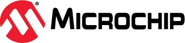 Microchip logo, changes to be visible in dark and light mode.