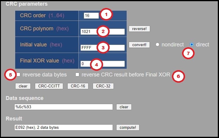 Labeled Online Calculator