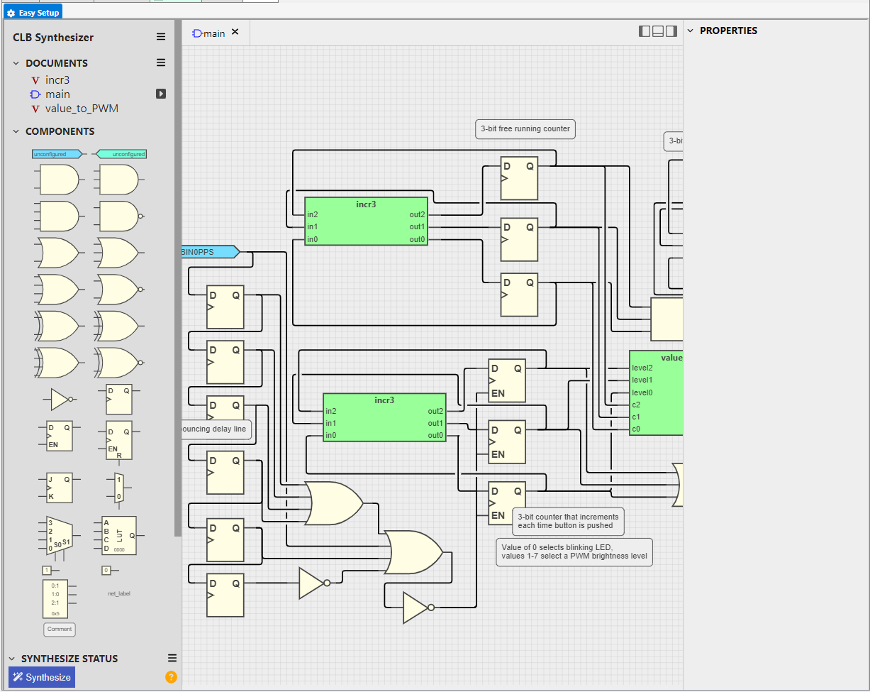 Image of the CLB Synthesizer