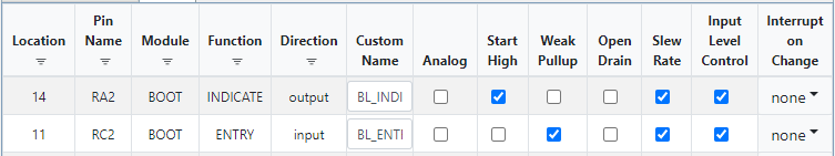 IO-Settings