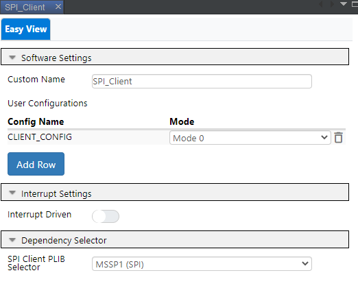 client Configuration