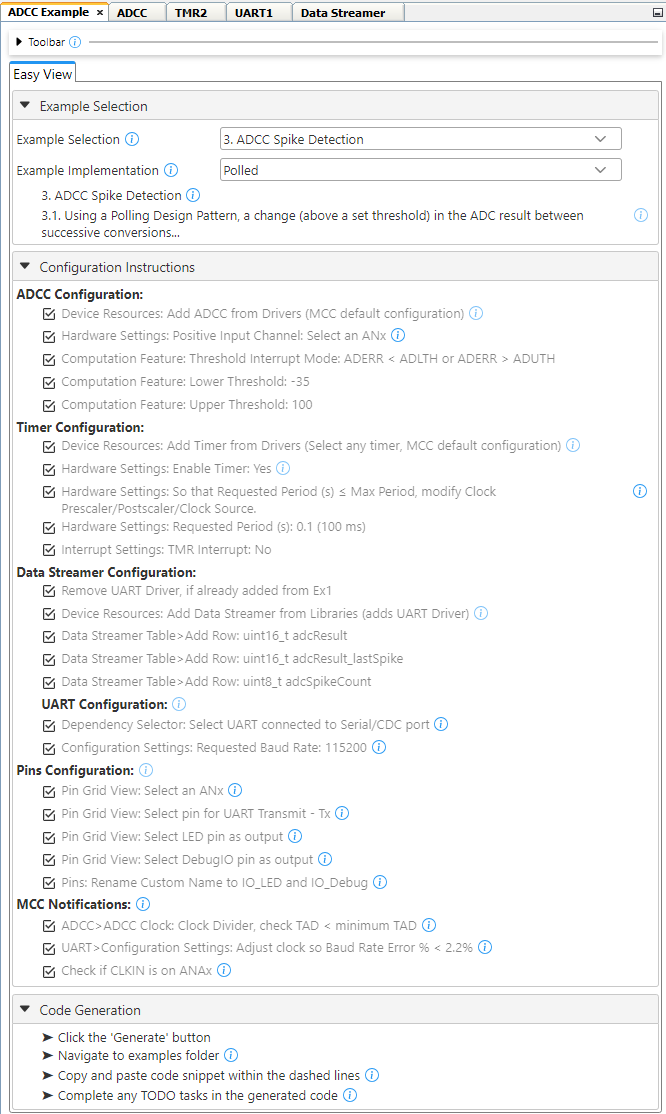 TIMER Toggle LED, Callbacks Implementation