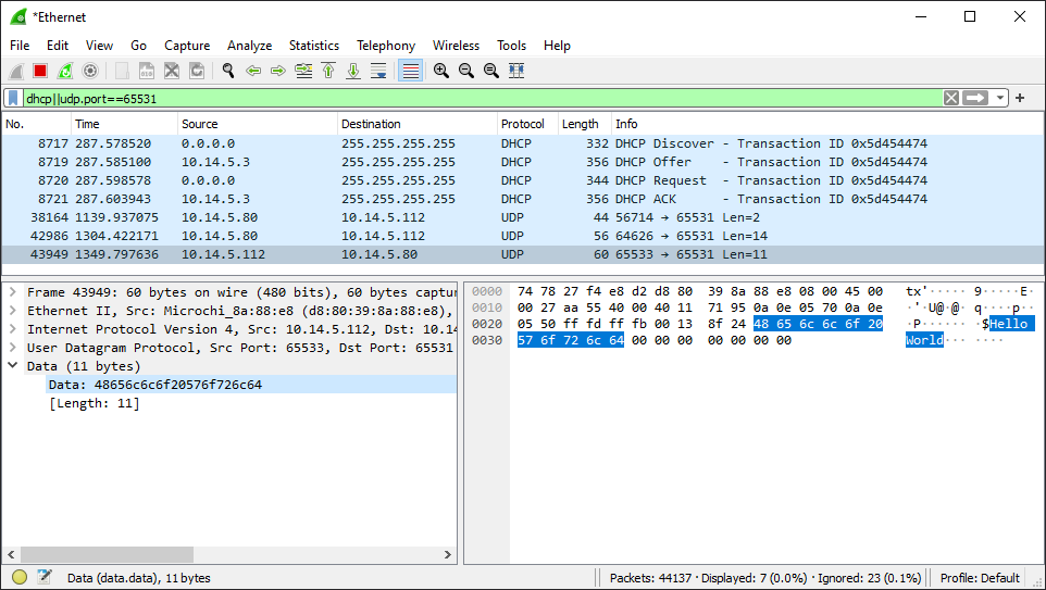 udpWireshark-Received_Packet