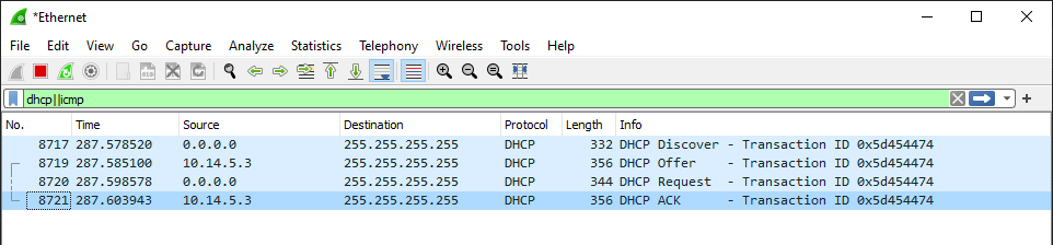 wiresharkDHCPCapture