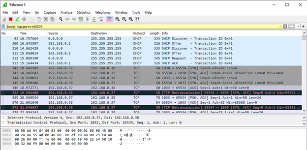 tcpWiresharkPacket