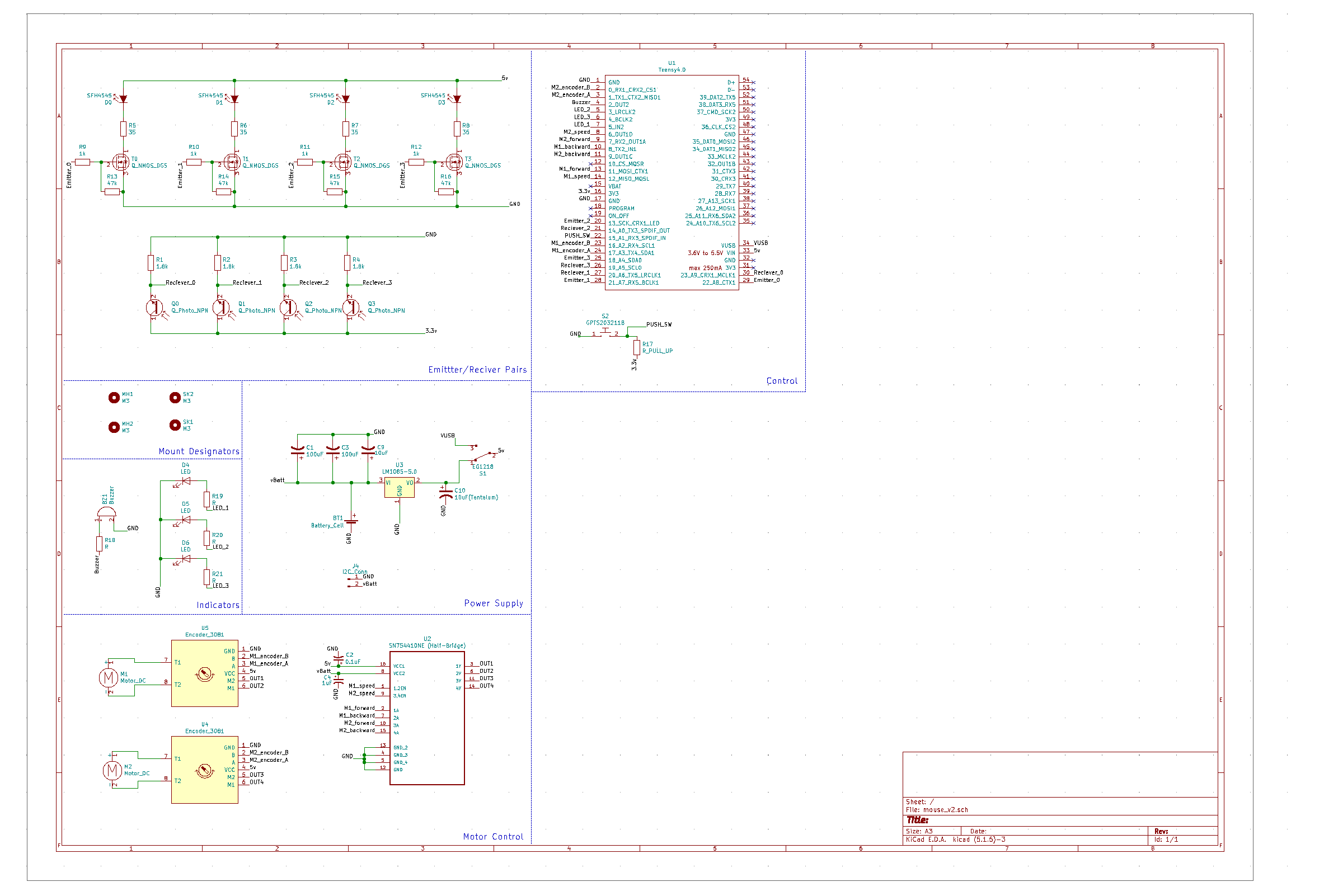 Micromouse kit, from the project README