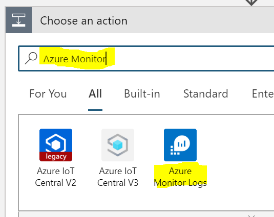 Azure Monitor Search