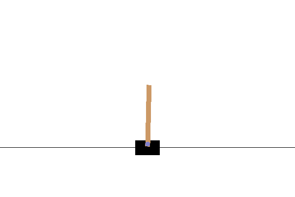一个保持平衡的Cartpole