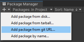 Package Manager Add
