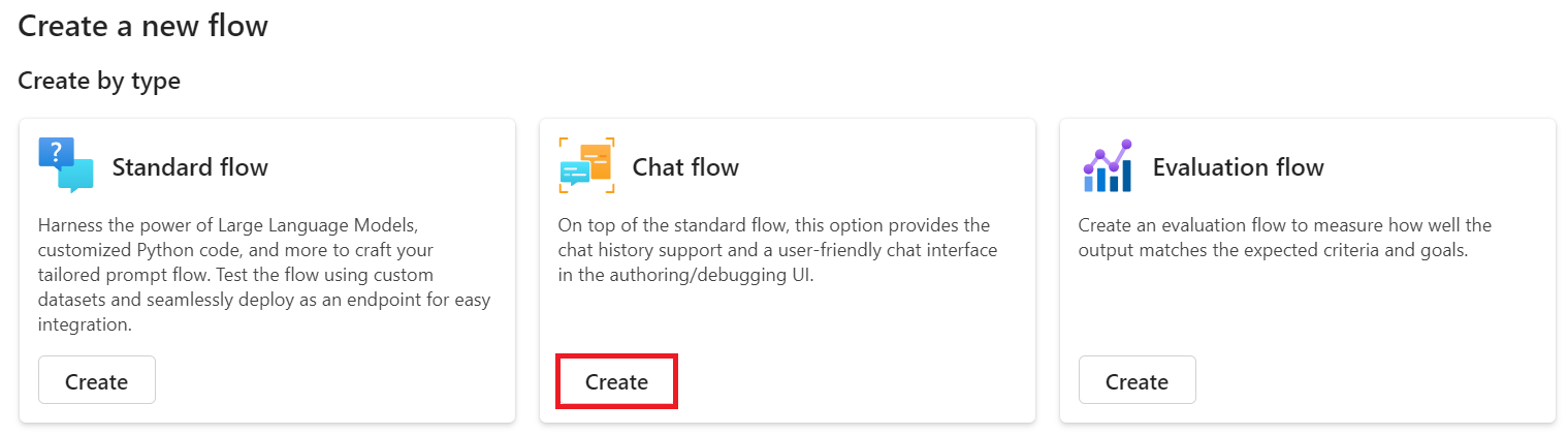 Select chat flow.