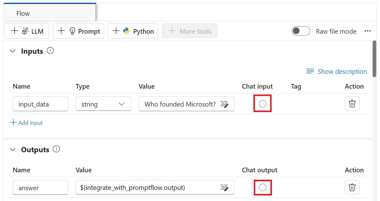 Select Input Output.
