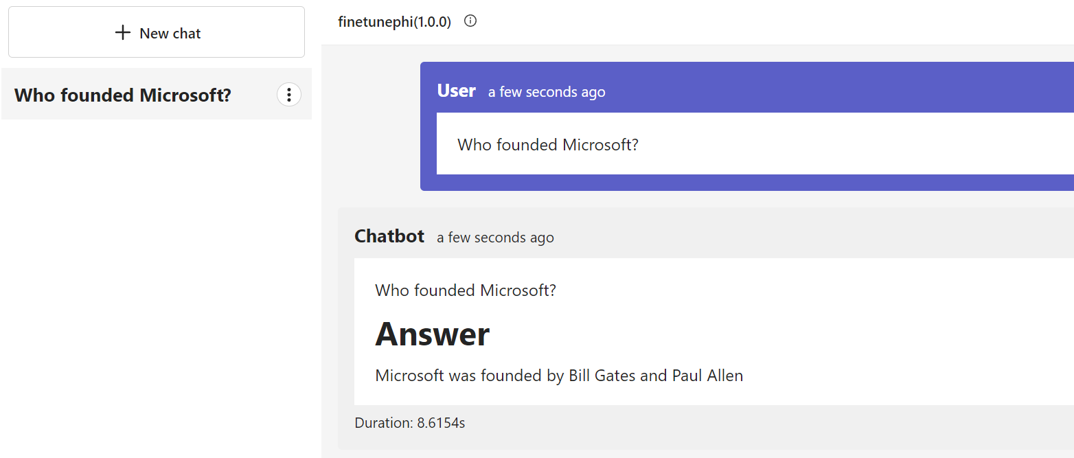 Prompt flow example.