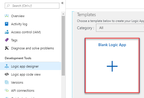 Blank Logic App