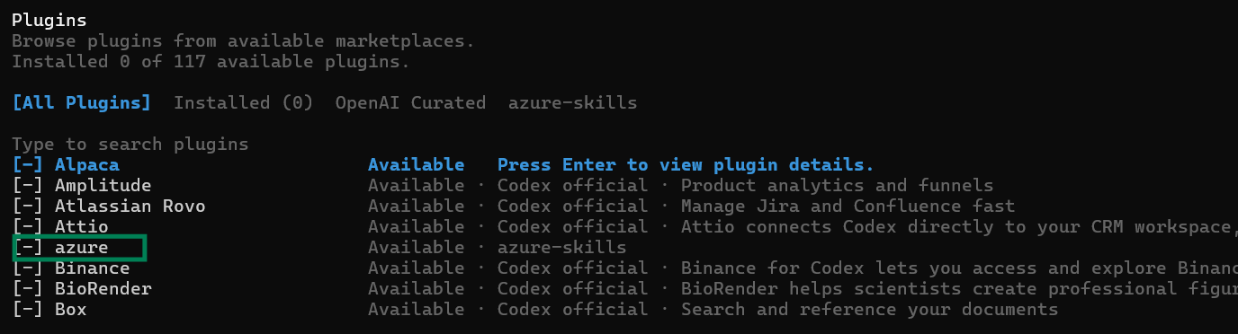 Codex Plugins