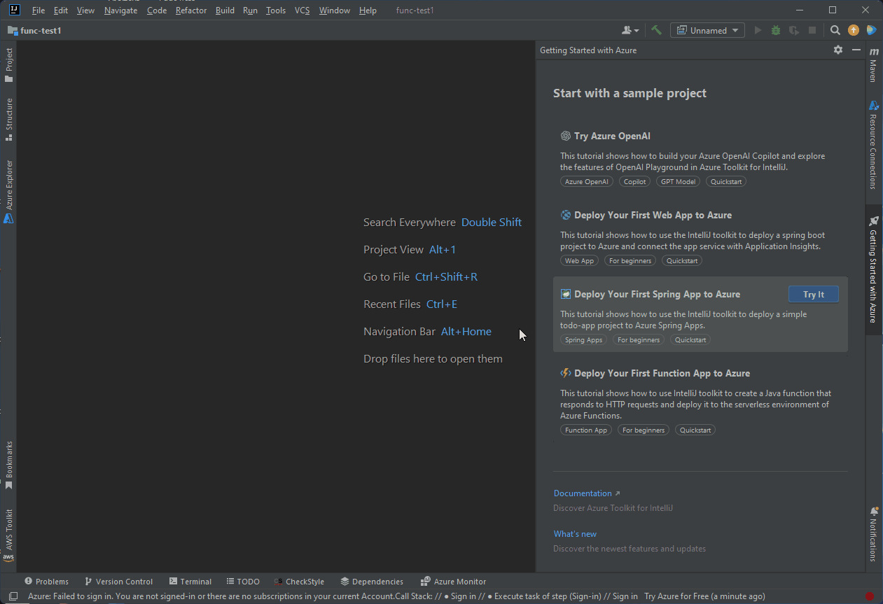getting started with azure openai