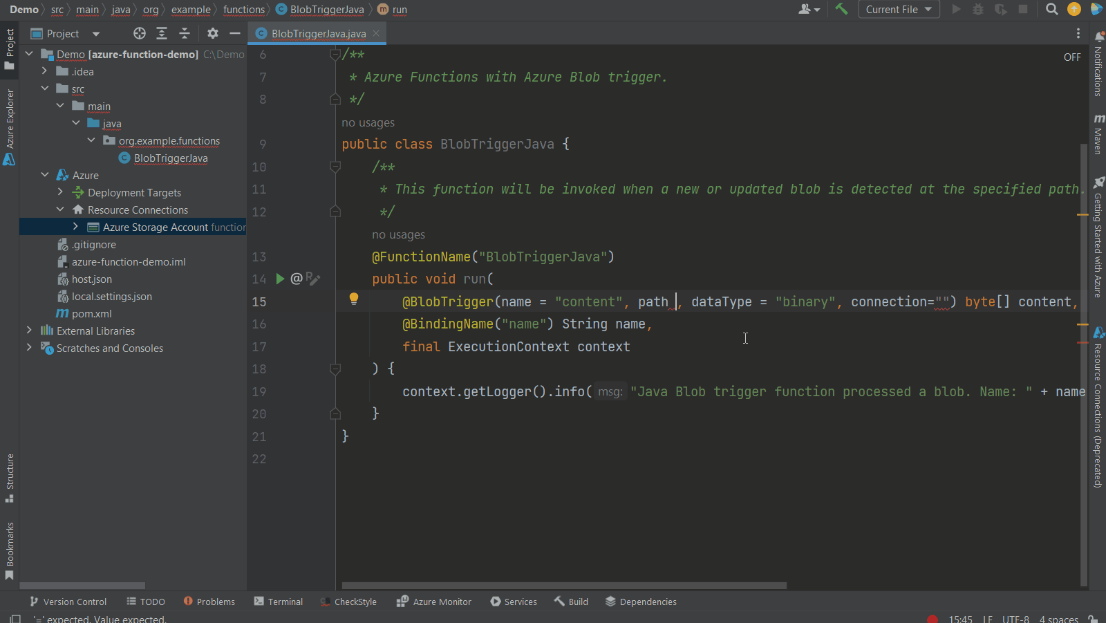 function code assistance