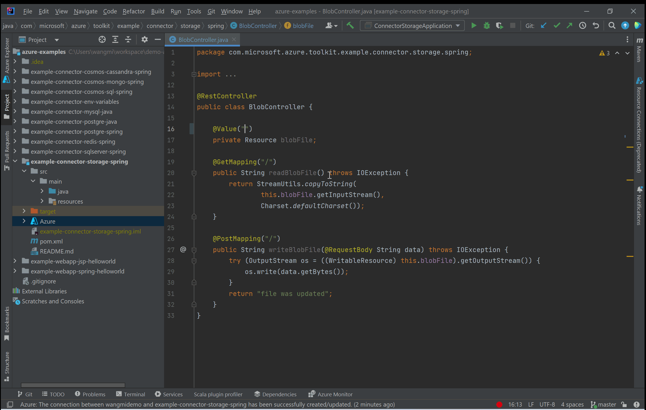 spring cloud code assistance