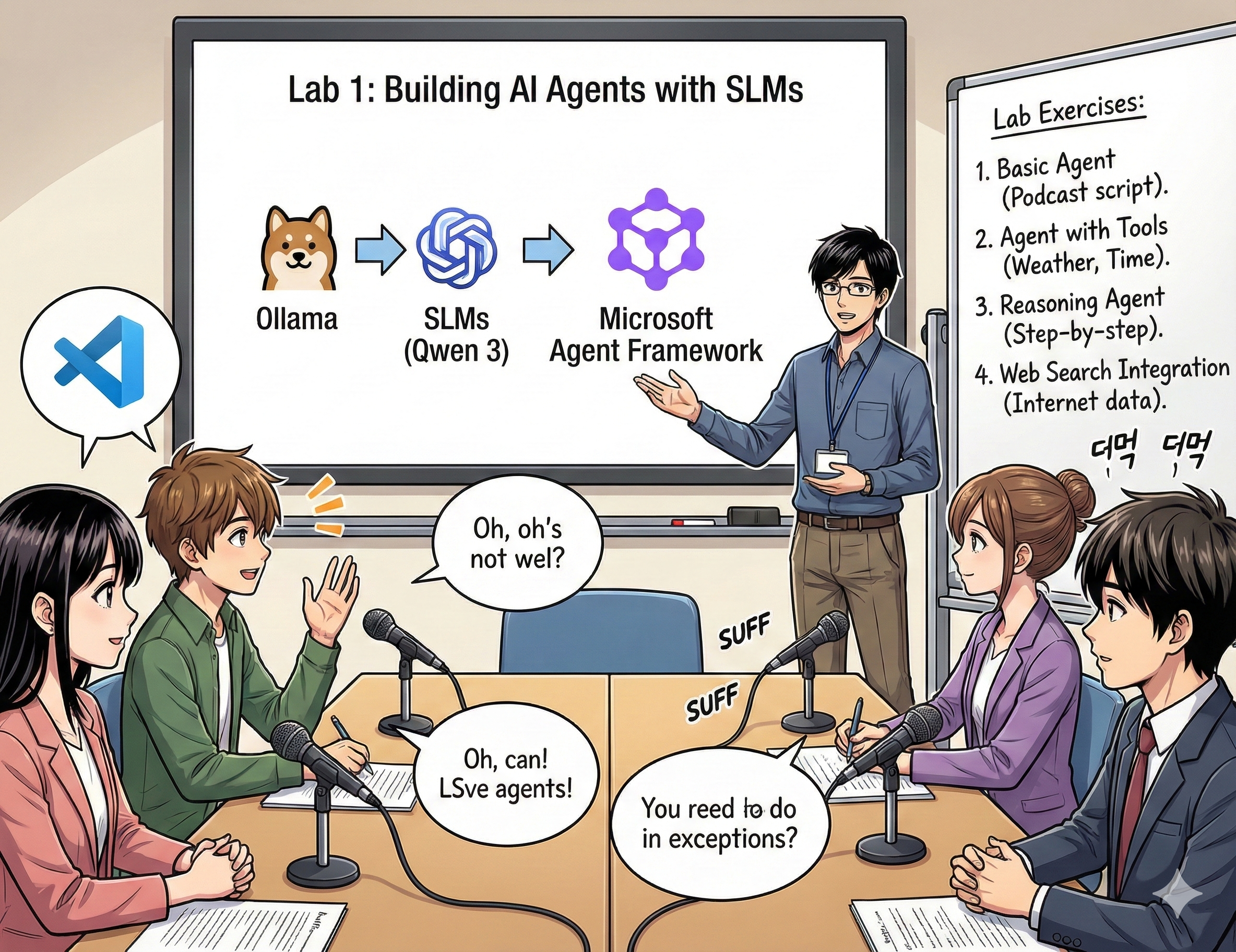 Microsoft Edge AI agent lab 1