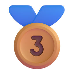 3rd Place Medal emoji on Microsoft