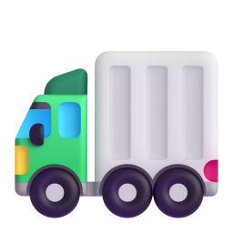 Articulated Lorry emoji on Microsoft