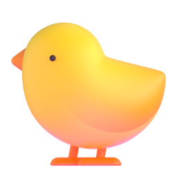 Baby Chick emoji on Microsoft