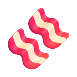 Bacon emoji on Microsoft