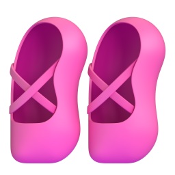 Ballet Shoes emoji on Microsoft