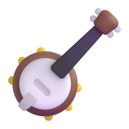 Banjo emoji on Microsoft