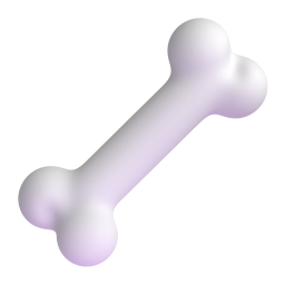 Bone emoji on Microsoft