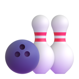 Bowling emoji on Microsoft
