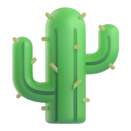 Cactus emoji on Microsoft