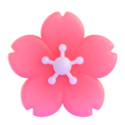 Cherry Blossom emoji on Microsoft