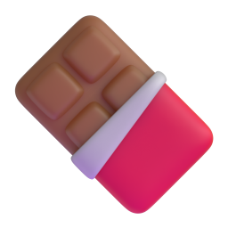 Chocolate Bar emoji on Microsoft