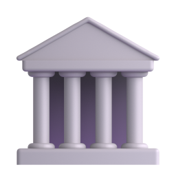 Classical Building emoji on Microsoft