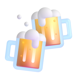 Clinking Beer Mugs emoji on Microsoft