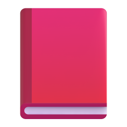 Closed Book emoji on Microsoft
