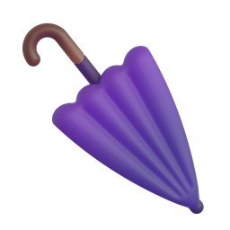 Closed Umbrella emoji on Microsoft