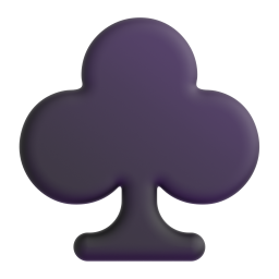 Club Suit emoji on Microsoft