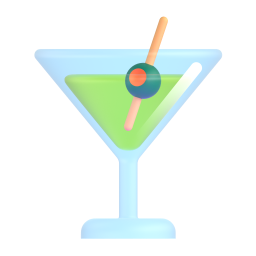 Cocktail Glass emoji on Microsoft