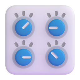 Control Knobs emoji on Microsoft