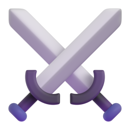 Crossed Swords emoji on Microsoft