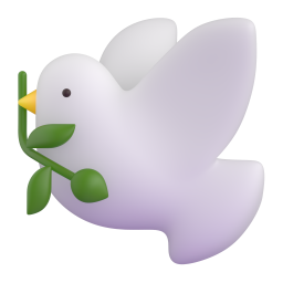Dove emoji on Microsoft