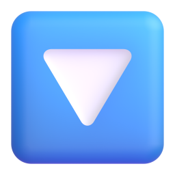 Downwards Button emoji on Microsoft
