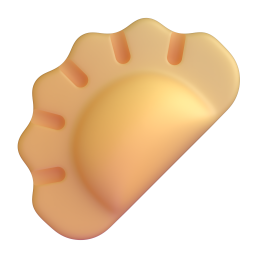Dumpling emoji on Microsoft