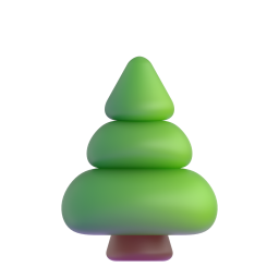 Evergreen Tree emoji on Microsoft