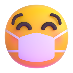 Face with Medical Mask emoji on Microsoft