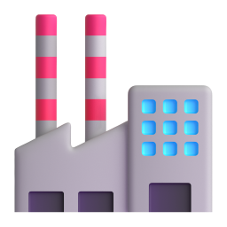 Factory emoji on Microsoft